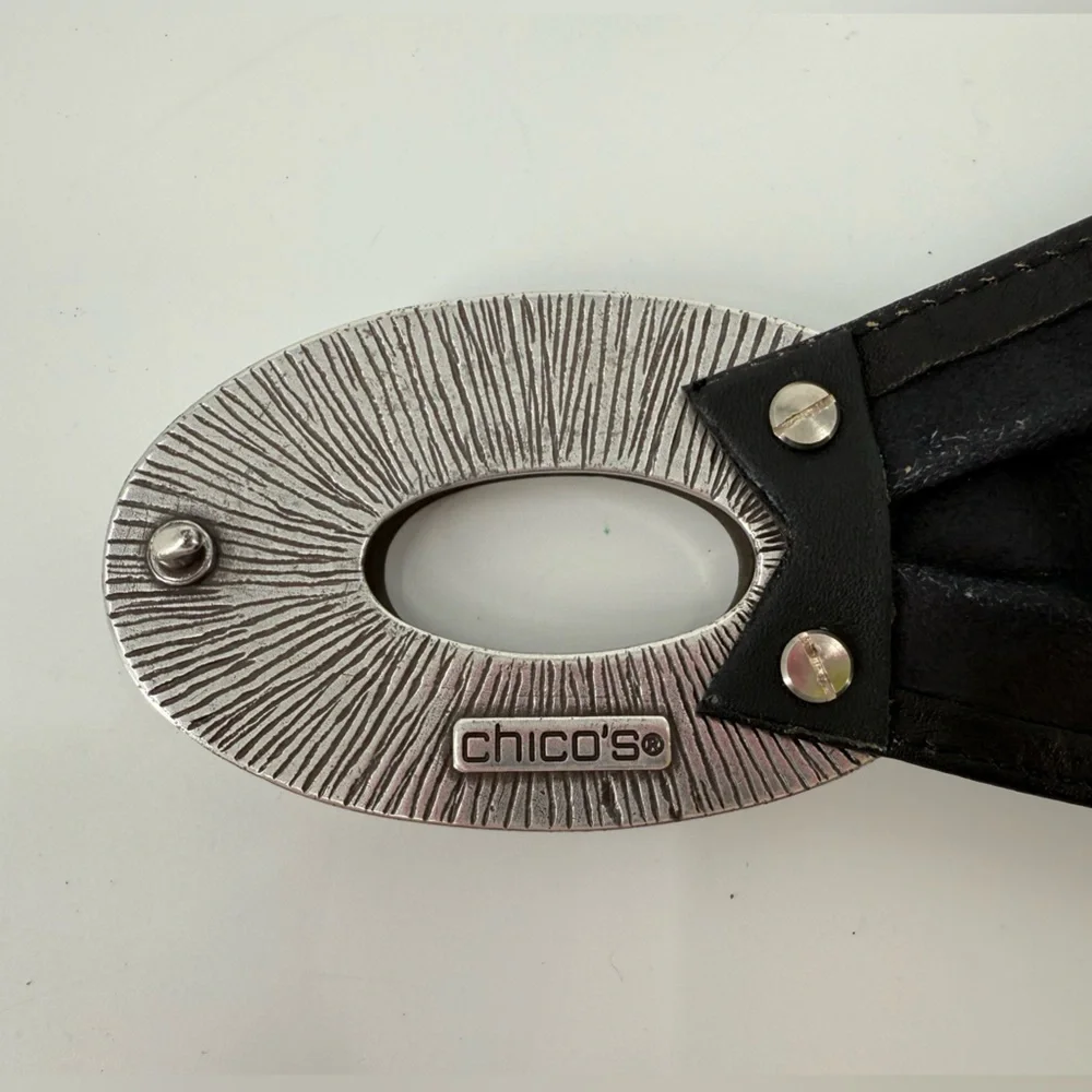 Chico’s‎ Vintage 90s Ladies Wide Belt L